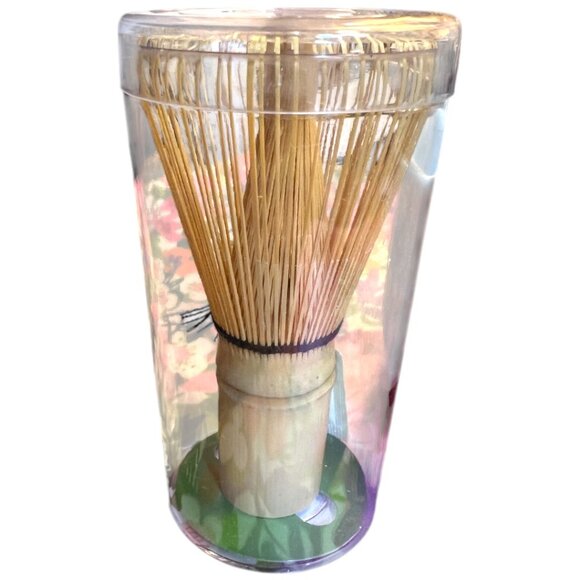 MATCHA KIT: Ceremonial Bowl, Bamboo Tea Scoop & Whisk, Handcrafted in Japan - Picture 4 of 15